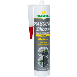 Silicone Transparente Brascoved 280Gr - 3020002 - ABRASSIL