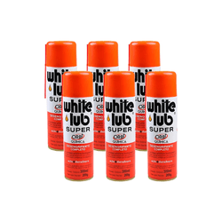 Kit com 6 Desengripante White Lub Aerosol Orbi 300... - ABRASSIL