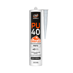 Adesivo Pu 40 Orbiflex Uso Geral Preto 380g - 2000 - ABRASSIL