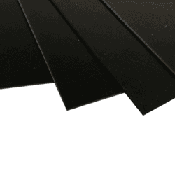 Chapa Ps Poliestireno Colorido PRETO Acrílico 1mm ... - ACX 