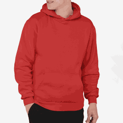 Moletom Canguru Vermelho - MLTVERMELHO - Adrenalina Drop