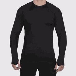 Camiseta Manga Longa Raglan UV50+ Com Abertura de ... - Adrenalina Drop