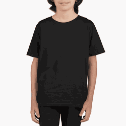 Camiseta Básica Juvenil Preto - cmsjuvpreto - Adrenalina Drop