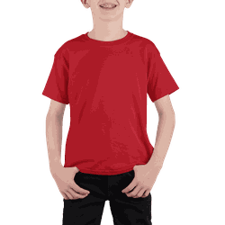 Camiseta Básica Infantil Vermelho - CMSINFVERMELHO - Adrenalina Drop
