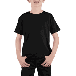 Camiseta Básica Infantil Preto - cmsinfpreto - Adrenalina Drop