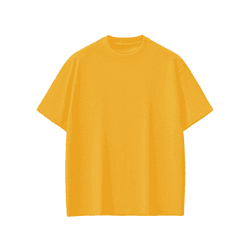 Camiseta Oversized 100% Algodão 30.1 Amarelo - CMS... - Adrenalina Drop