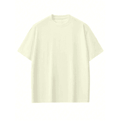 Camiseta Oversized 100% Algodão 30.1 Off White - c... - Adrenalina Drop