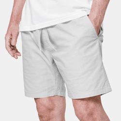 Short Tactel Masculino Branco - shtmbranco - Adrenalina Drop