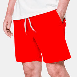 Short Tactel Masculino Vermelho - shtmvermelho - Adrenalina Drop