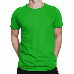 Camiseta Masculina 100% Algodão 30.1 Verde Bandeir... - Adrenalina Drop