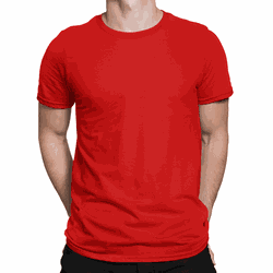 Camiseta Masculina 100% Algodão 30.1 Vermelho - cm... - Adrenalina Drop