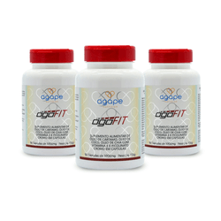 Combo 3X - ágaFIT - 270 cápsulas softgel (3x90) - ... - Ágape Manipulação