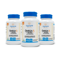 COMBO 3X OMEGA 3 NEURAL HC 70 180 CÁPSULAS (3X60) ... - Ágape Manipulação