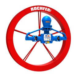 Bomba Roda D'água ROCHFER modelo MSU-70 com Roda 1,90 x 0,25m