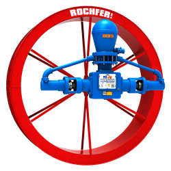 Bomba Roda D'água ROCHFER modelo MSU-76 com Roda 2,20 x 0,47m