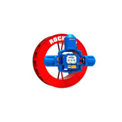 Bomba Rochfer SE-130 + Roda D'água 0,80 x 0,25 m + Base de Fixação - CANAL BOMBAS