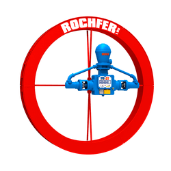 Bomba Rochfer Ultra-51 + Roda D'água 1,65 x 0,17 m - CANAL BOMBAS