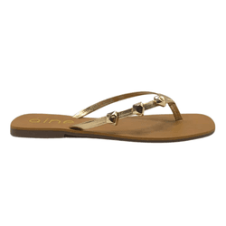 Chinelo Rasteirinha Miami em C... - ÁINE STORE