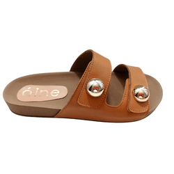 Sandália Slide Almeria - Caram... - ÁINE STORE