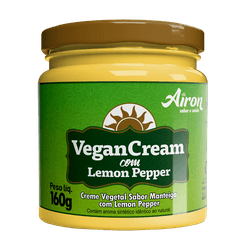 Pure Ghee Vegetal com Lemon Pepper 160g - AIRON