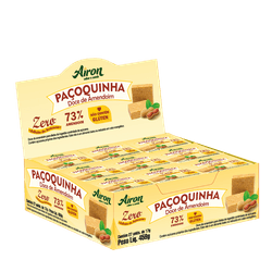Paçoquinha Zero Quadrada Airon 459g (contém 27 uni... - AIRON