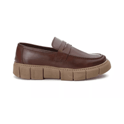 Sapatenis Bangkok Loafer Mouro - Logaly 