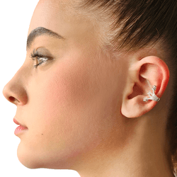 Piercing de Pressão Prata 925 Navete - PPN0008 - Almeida Prada