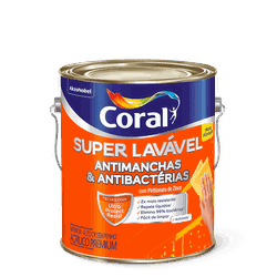Super lavável 3,6L Coral - Alpha Tintas