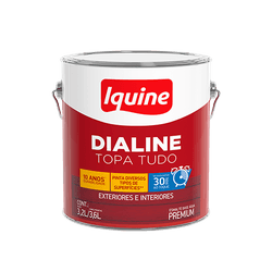 Esmalte Sintético Dialine Topa Tudo 3L Iquine - Alpha Tintas