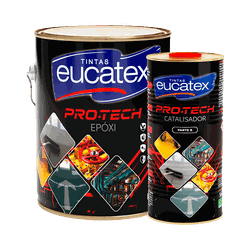 Kit Epóxi Pro Tech 3,6L Eucatex - Alpha Tintas