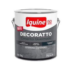 Decoratto Cimento Queimado 5KG Iquine - Alpha Tintas