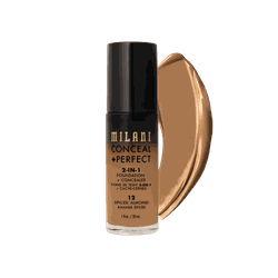 Base Líquida Milani Conceal + Perfect 2-in-1 - 12 ... - Amably Makeup Dream