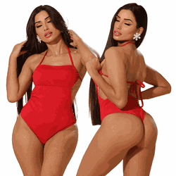 Maiô Body Costa Nua - 5007 - Rubi - Amaresia Moda Praia