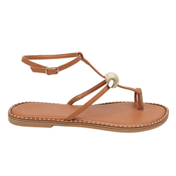Rasteira Marvila Caramelo - RRV356caramelo - AMARENA SHOES
