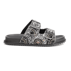 Papete Pedraria Ágata Preto - BPN777preto - AMARENA SHOES