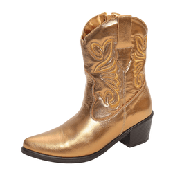 Bota Western Couro Austin Bronze - C1019bronze - AMARENA SHOES