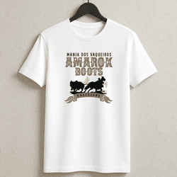 Camiseta Country 100% Algodão Mania Dos Vaqueiros ... - Amarok Boots