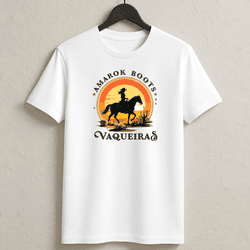 Camiseta Country 100% Algodão Vaqueiras - 103 - Amarok Boots