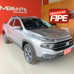 FIAT TORO FREEDOM AT9 4X4 PRATA - AMBIENTE SEMINOVOS