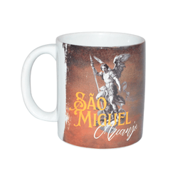 Caneca de Porcelana Personalizada – São Miguel Arc... - Amiguinhos do Céu