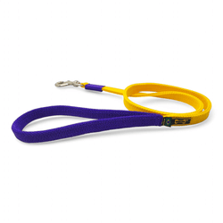 Guia de Passeio Cachorro Amarelo e Roxo - gra01 - Amorosso