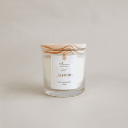 Vela Aromática Jasmim 190g - Anom Aromas
