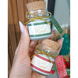 Mini Vela Personalizada de Natal – 30ml | Anom Aro... - Anom Aromas