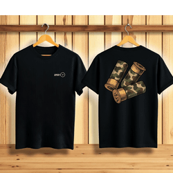 CAMISETA ANTIGUS CARTUCHO CAMUFLADO COTTON PRETA -... - ANTIGU'S