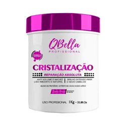 CRISTALIZAÇÃO REPARAÇÃO ABSOLUTA 1KG QBELLA PROFIS... - QBella Profissional