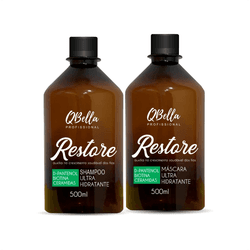 KIT RESTORE QBELLA PROFISSIONAL SHAMPOO E MÁSCARA ... - QBella Profissional