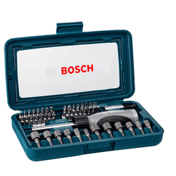 KIT PROMOLINE PARA PARAFUSAR C/ 46 PEÇAS - BOSCH - 10986 - ARARENSEFERRAMENTAS