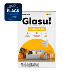 TINTA ACRÍLICA FOSCO MUDA FÁCIL AREIA 18L GLASU! - Arena Tintas