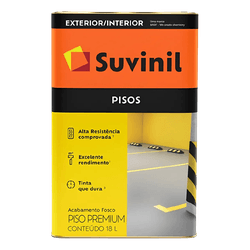 TINTA ACRÍLICA PARA PISO CINZA SUVINIL 18 L - Arena Tintas