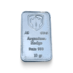 Barra de Prata 999 Guia do Sobrevivente - 10 gr - Série I - Argentum Hedge